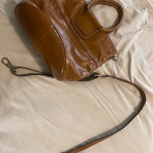 Hobo International Crossbody/tote/shoulder Brown Leather Handbag
